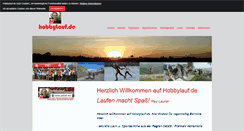 Desktop Screenshot of hobbylauf.de